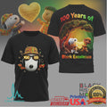 Snoopy and Charlie Brown 100 Years of Black Excellence Graphic Tee - Limotees LLC