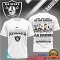 Some Grandmas Play Bingo Real Grandmas Watch Raiders T Shirt - Limotees LLC