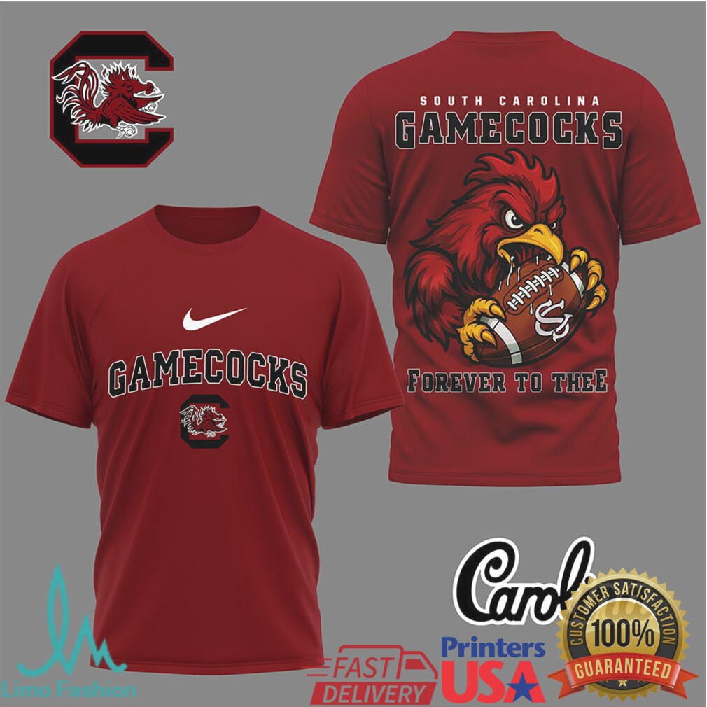 South Carolina Gamecocks “Forever To Thee” Mascot T Shirt - Limotees LLC