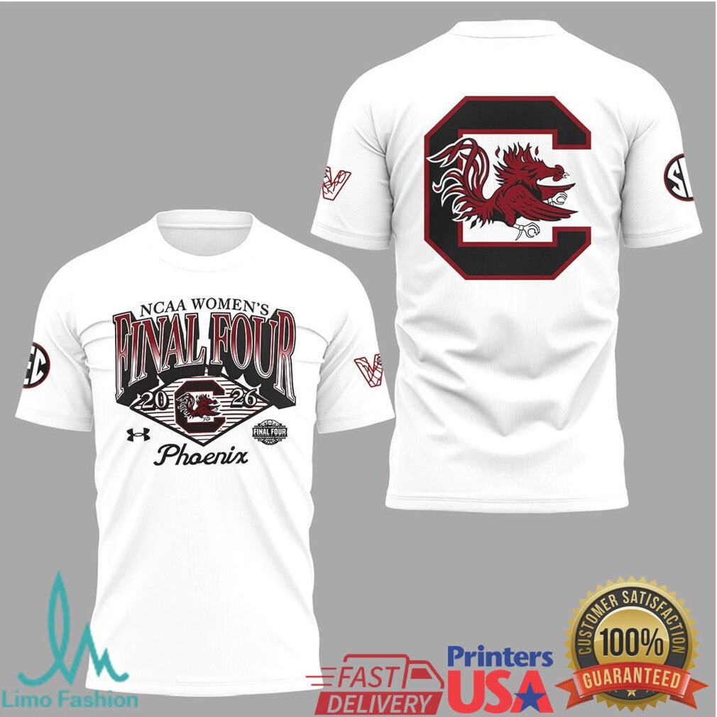 South Carolina Gamecocks NCAA Women's Final Four Phoenix Large Logo Apparel - Limotees LLC