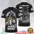 Star Wars A New Hope 50th Anniversary Cast Signatures Tribute T Shirt - Limotees LLC