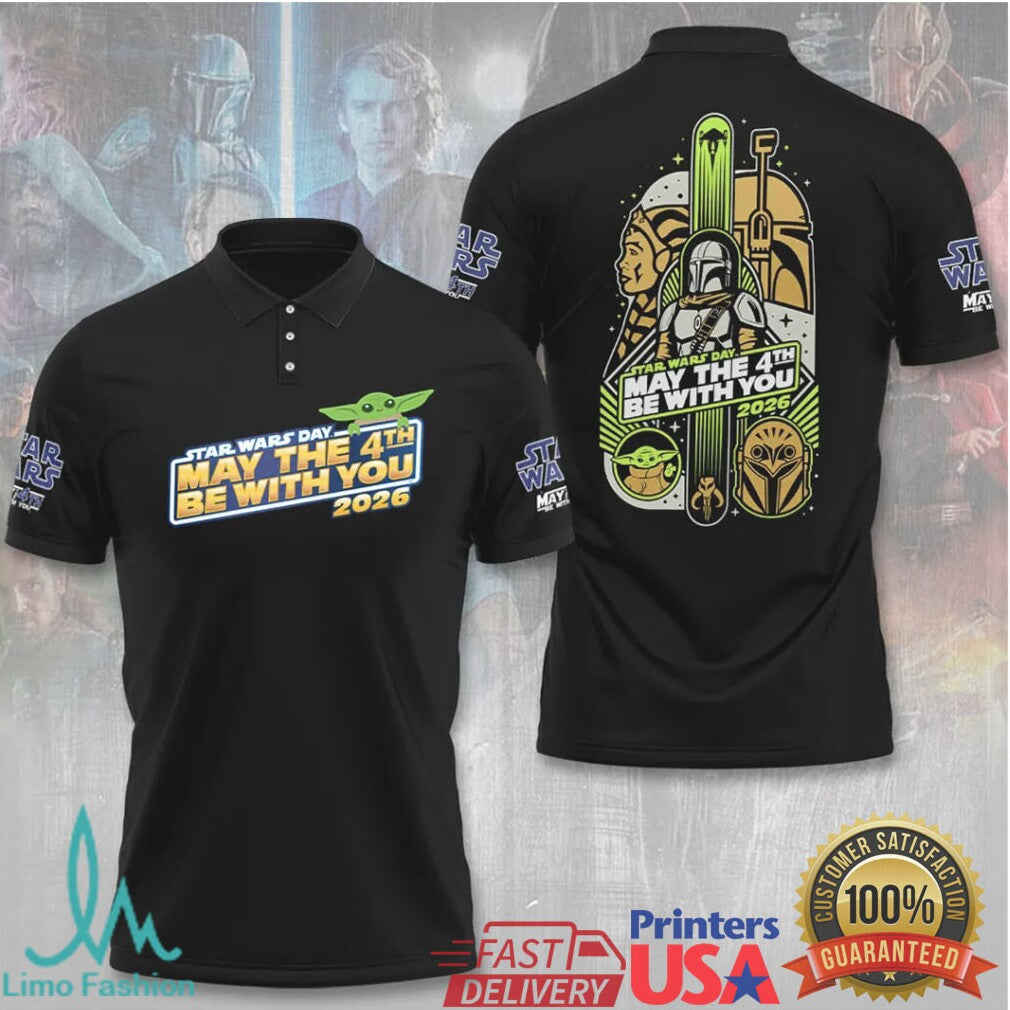 Star Wars Day May The 4th Be With You 2026 Ahsoka Mandalorian T Shirt - Limotees LLC