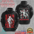 Star Wars The Force Awakens Imperial Stormtrooper Red Splatter Graphic T Shirt - Limotees LLC