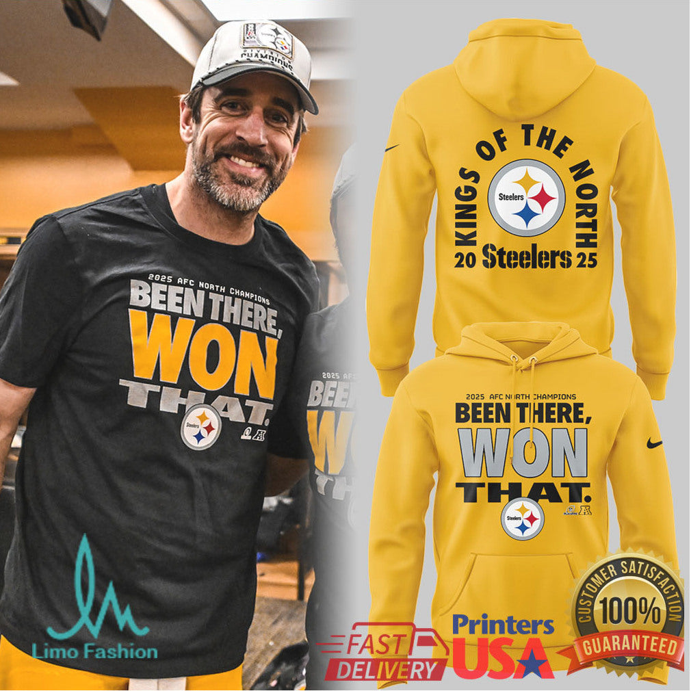 Steelers 2025 AFC North Champions “Kings of the North” Gold & Black Collection - Limotees LLC