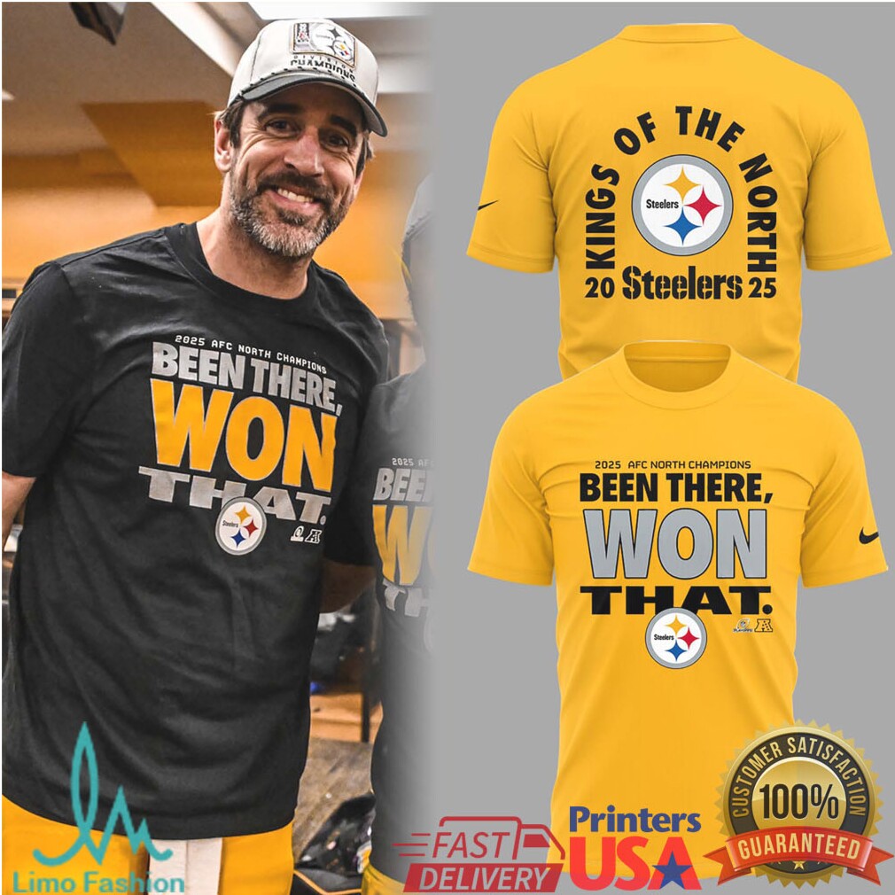 Steelers 2025 AFC North Champions “Kings of the North” Gold & Black Collection - Limotees LLC