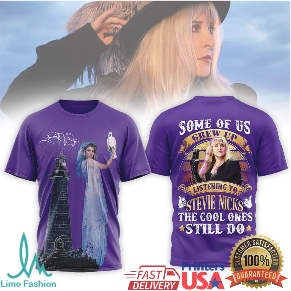 Stevie Nicks “The Cool Ones Still Do” Purple Bella Donna Inspired T Shirt - Limotees LLC