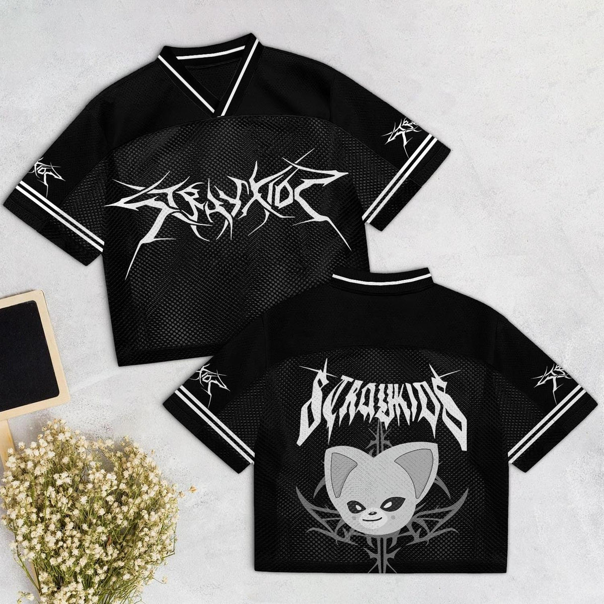 Stray Kids Dominate World Tour Mixed Mesh Jersey