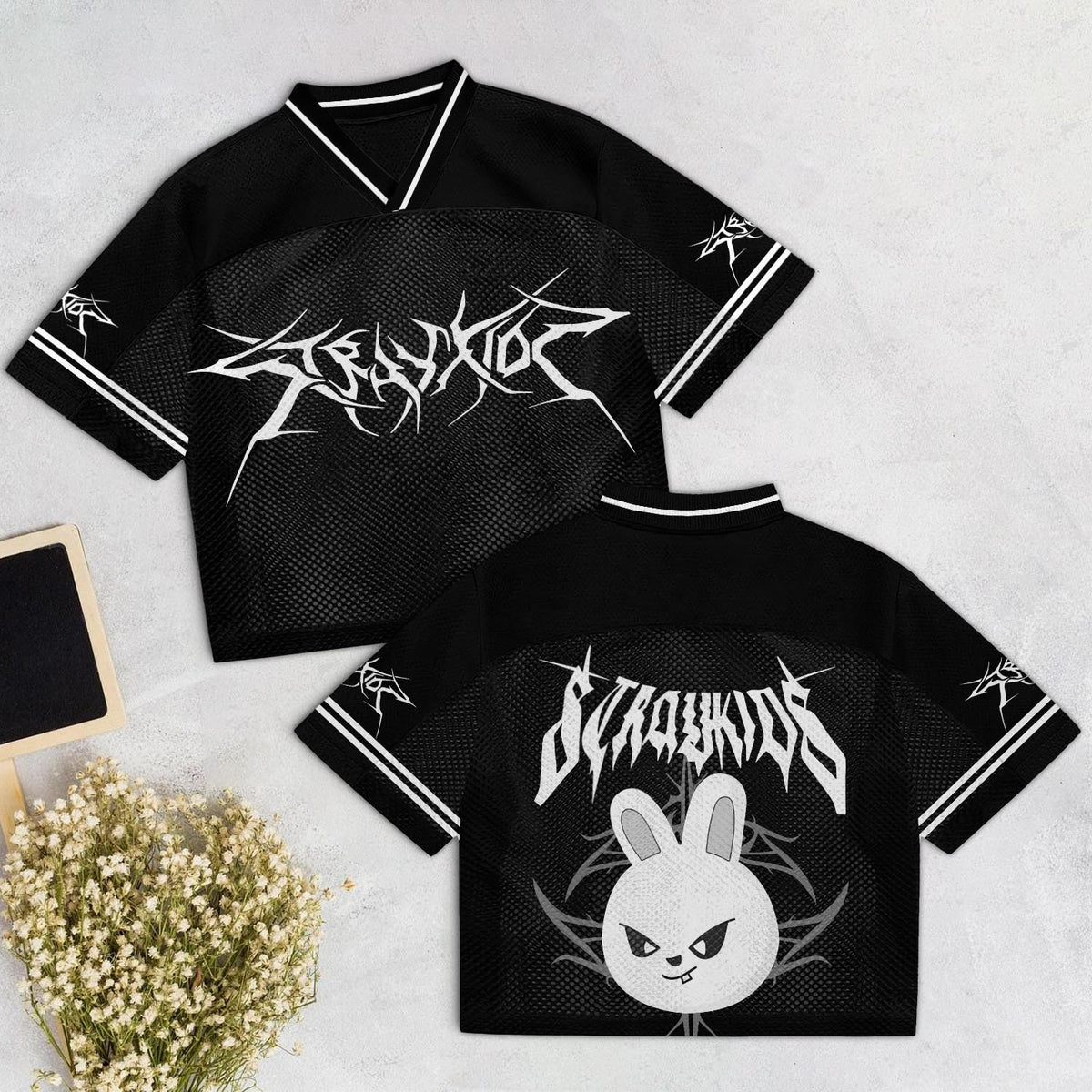 Stray Kids Dominate World Tour Mixed Mesh Jersey