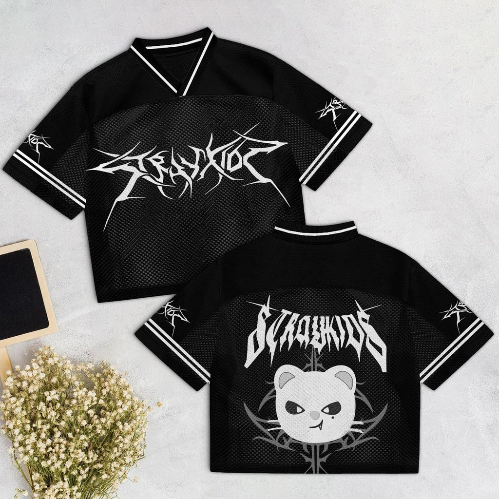 Stray Kids Dominate World Tour Mixed Mesh Jersey