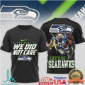 Super Bowl LX Seattle Seahawks “We Did Not Care” Angry Eagle Mascot T Shirt - Limotees LLC