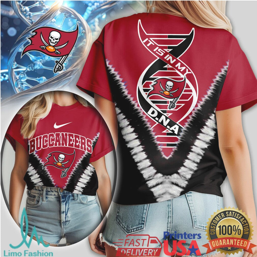 Tampa Bay Buccaneers It Is In My DNA Fan Pride Graphic T Shirt - Limotees LLC