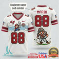 Tampa Bay Buccaneers Mario Custom Football T Shirt Style Graphic T Shirt