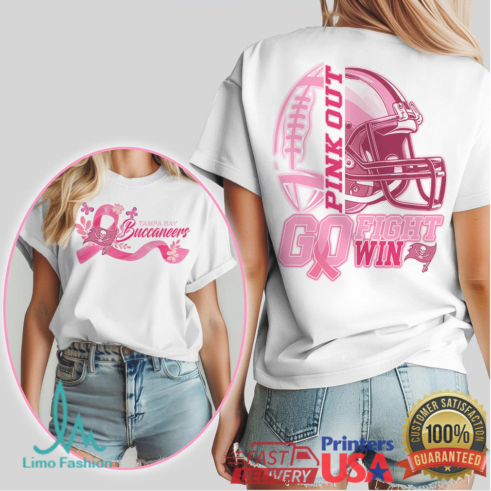 Tampa Bay Buccaneers Pink Out Breast Cancer Awareness T Shirt