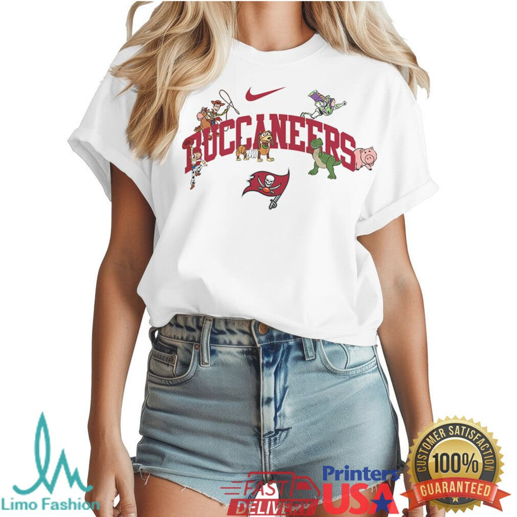Tampa Bay Buccaneers Toy Story Character Custom NFL T Shirt