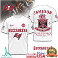 Tampa Bay Buccaneers x Jameson Irish Whiskey Sine Metu NFL T Shirt