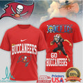Tampa Bay Buccaneers x One Piece Straw Hat Pirates NFL T Shirt - Limotees LLC