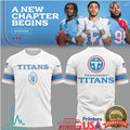 Tennessee Titans “A New Chapter Begins” Official Team Logo Performance T Shirt - Limotees LLC