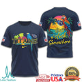 Tennessee Titans Margaritaville Tropical Palm Tree Fan T Shirt - Limotees LLC