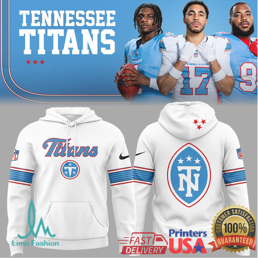 Tennessee Titans Script Wordmark Performance Hoodie and T Shirt Collection - Limotees LLC