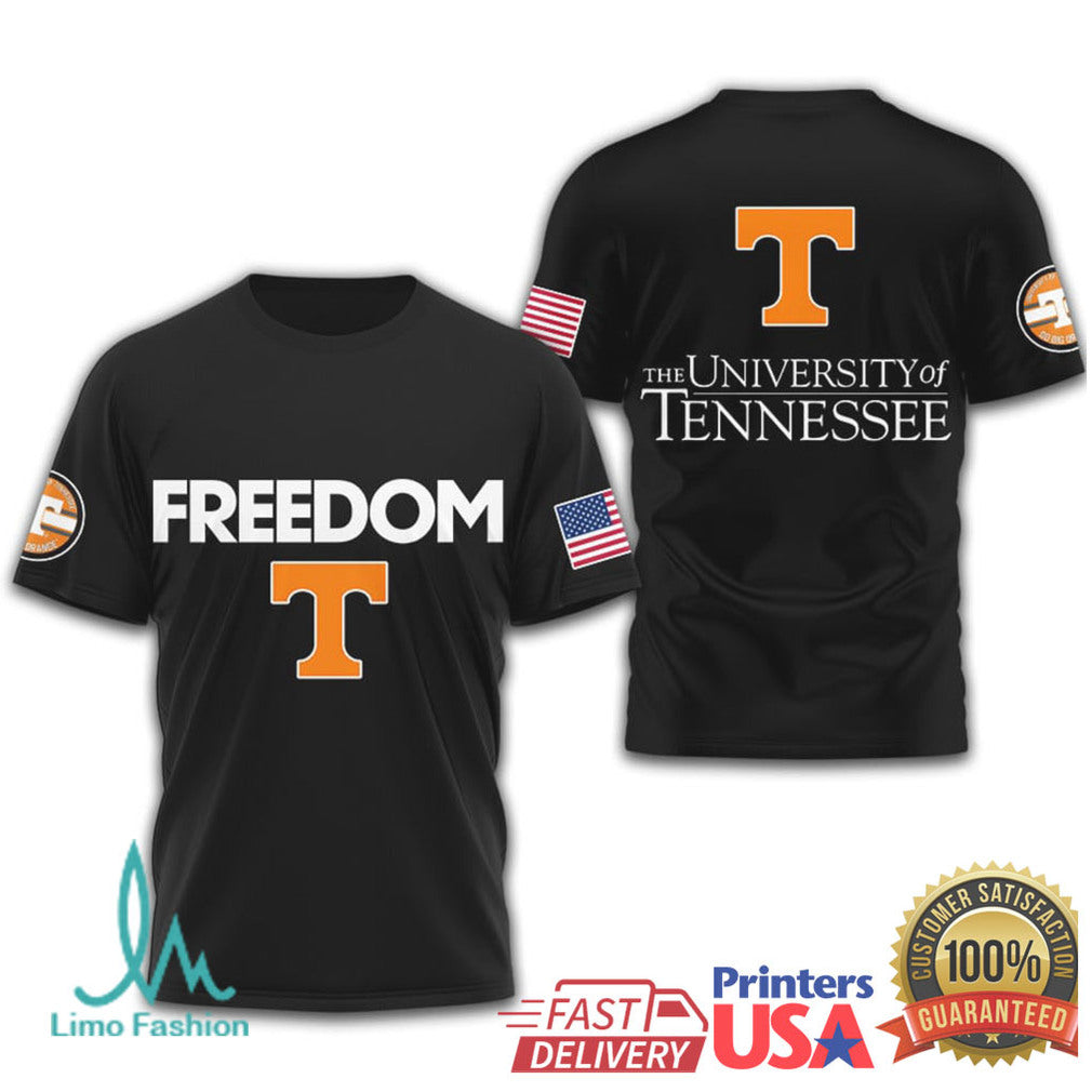 Tennessee VolunT Shirtrs Freedom University of Tennessee Fan T Shirt - Limotees LLC