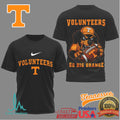 Tennessee VolunT Shirtrs “Go Big Orange” Mascot Football T Shirt - Limotees LLC