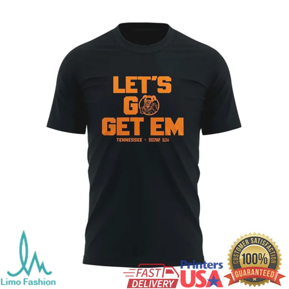 Tennessee VolunT Shirtrs Let's Go Get Em Bossman Dlow Edition Basketball T Shirt - Limotees LLC