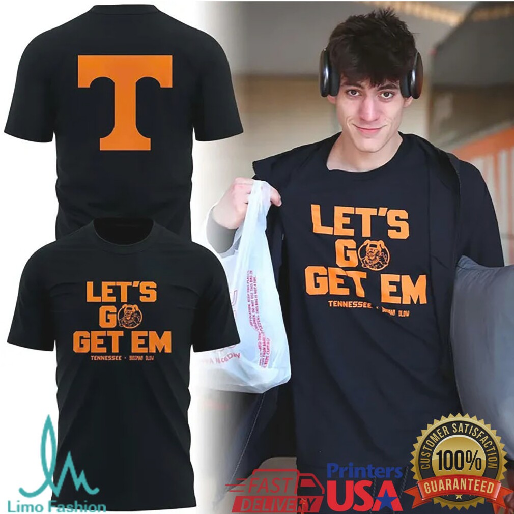 Tennessee VolunT Shirtrs Let's Go Get Em Bossman Dlow Edition Basketball T Shirt - Limotees LLC