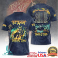 Testament Thrash Of The Titans North America Tour 2026 Metal Music Retro T Shirt - Limotees LLC