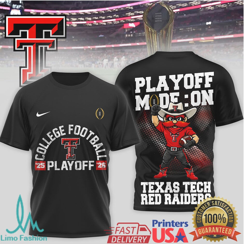 Texas Tech Red Raiders College Football Playoff 2025 2026 T Shirt - Limotees LLC