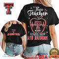 Texas Tech Red Raiders This Teacher Loves Her Red Raiders T Shirt - Limotees LLC
