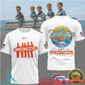 The Beach Boys x Denver Broncos Vintage Style NFL Surf T Shirt - Limotees LLC