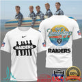 The Beach Boys x Las Vegas Raiders Vintage Surf Style NFL T Shirt