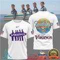 The Beach Boys x Minnesota Vikings Summer Surf NFL Fan T Shirt - Limotees LLC