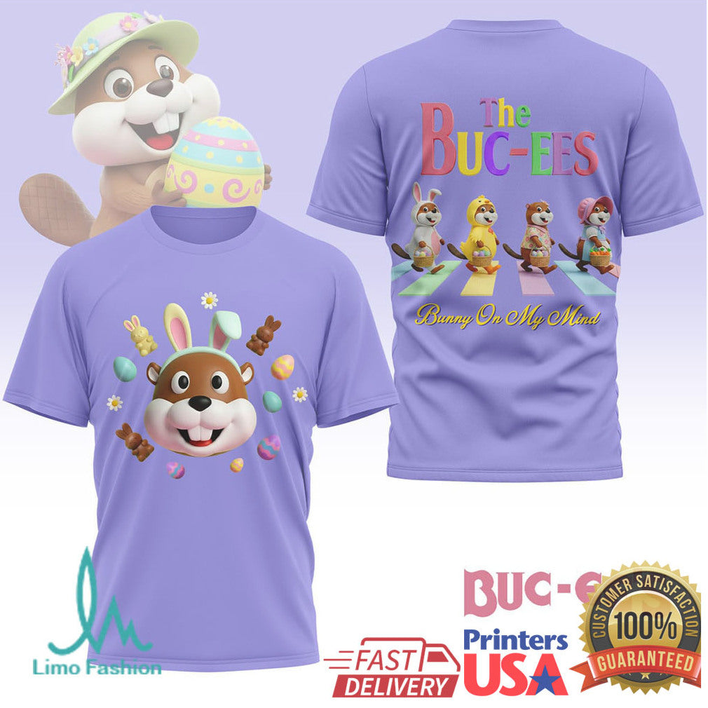 The Buc ees Bunny On My Mind Easter Abbey Road Parody T Shirt - Limotees LLC