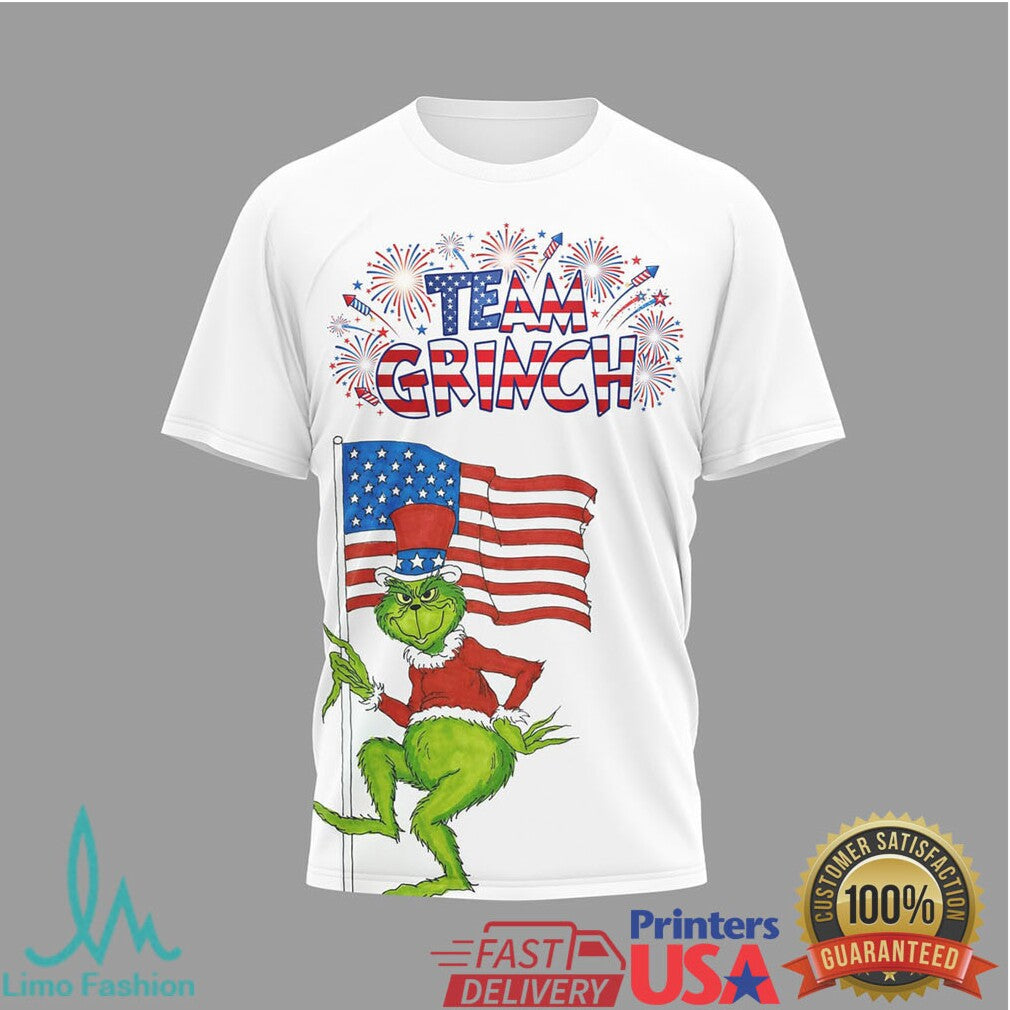 The Grinch 250th Anniversary 1776 2026 United States of America T Shirt