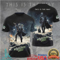 The Mandalorian and Grogu This Is The Way Star Wars Galaxy Graphic T Shirt - Limotees LLC
