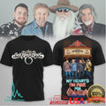 The Oak Ridge Boys “My Heart's On Fire For Elvira” Farewell Tour T Shirt - Limotees LLC