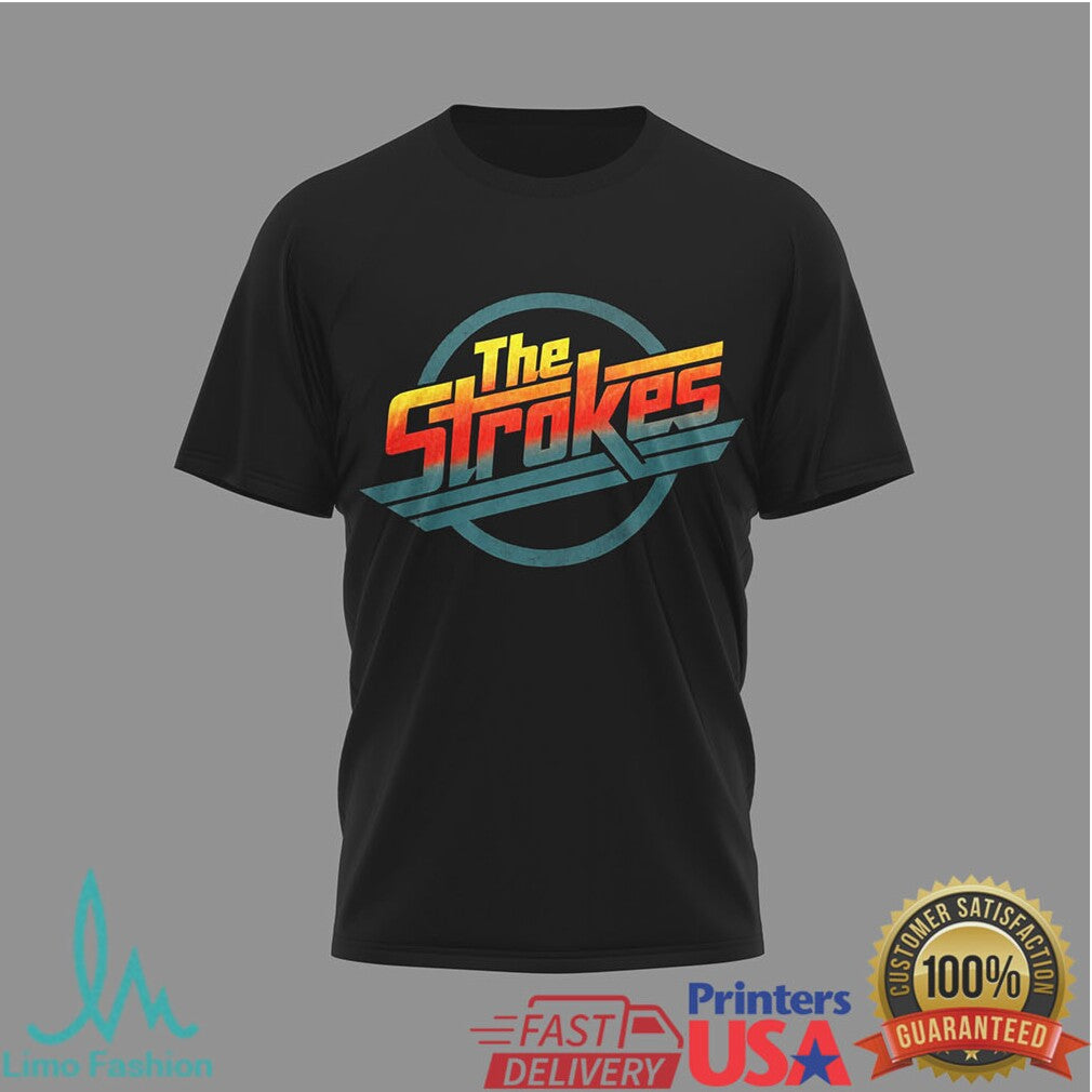 The Strokes 2026 World Tour Roads Await Concert Schedule T Shirt