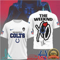 The Weeknd XO x Indianapolis Colts NFL Graphic T Shirt - Limotees LLC