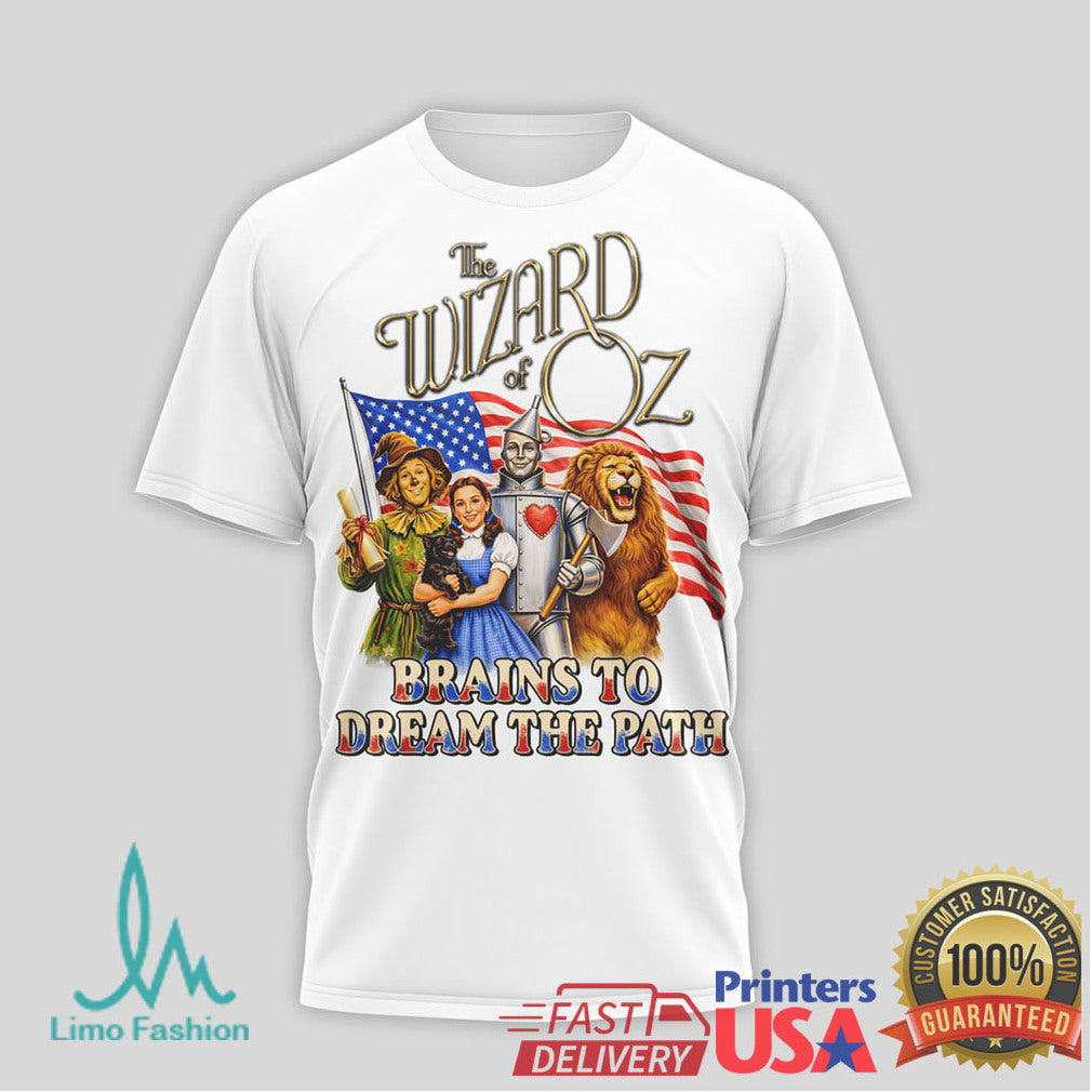 The Wizard of Oz America 250th Anniversary No Place Like Home T Shirt - Limotees LLC