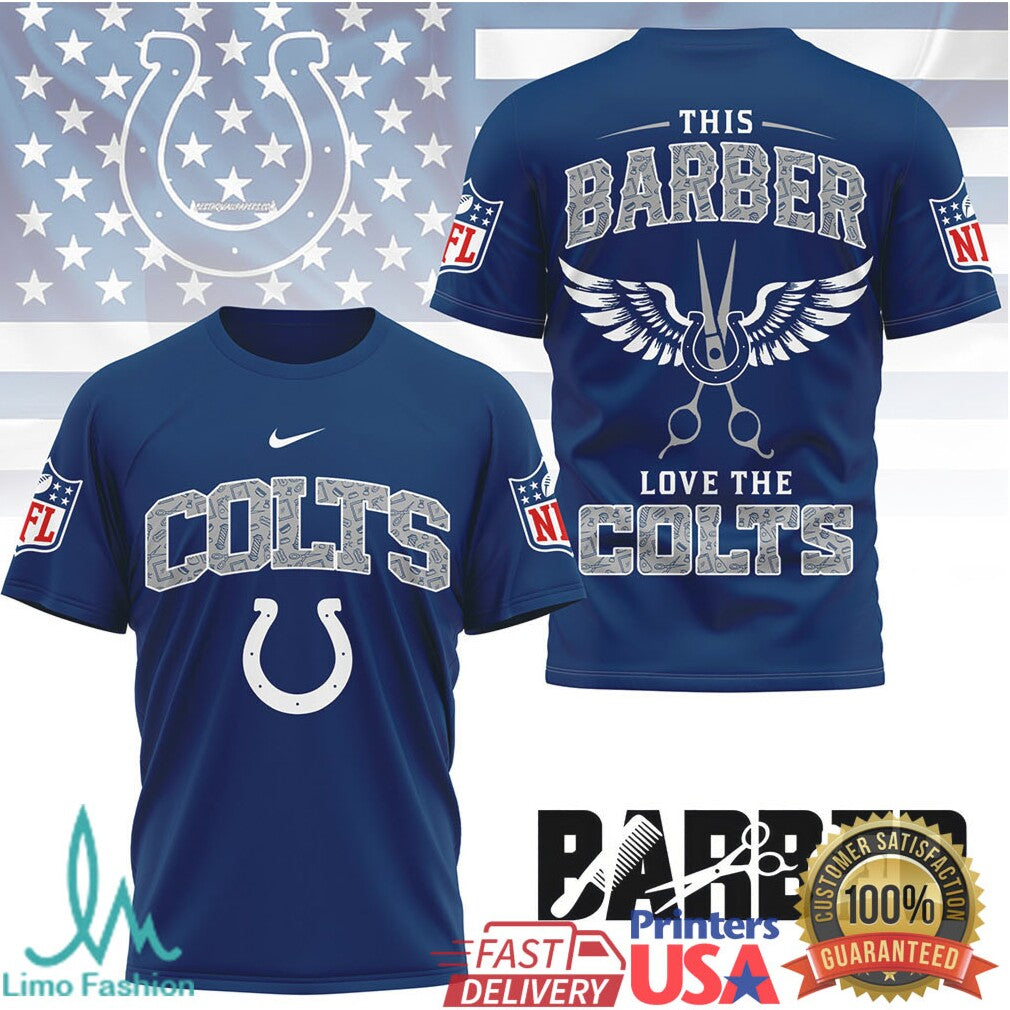 This Barber Love The Colts NFL Professional Barber Apparel - Limotees LLC