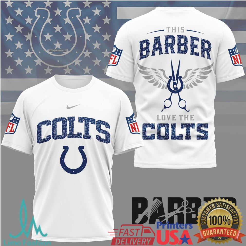 This Barber Love The Colts NFL Professional Barber Apparel - Limotees LLC