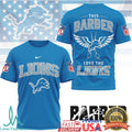 This Barber Love The Lions NFL Barber Life Graphic Tee - Limotees LLC