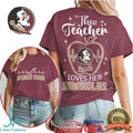 This Teacher Loves Her FSU Seminoles T Shirt Florida State - Limotees LLC