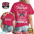 This Teacher Loves Her Rebels UNLV University Mascot Teacher T Shirt - Limotees LLC