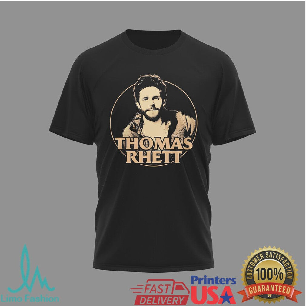 Thomas Rhett Soundtrack to Life Tour Black Portrait T Shirt - Limotees LLC
