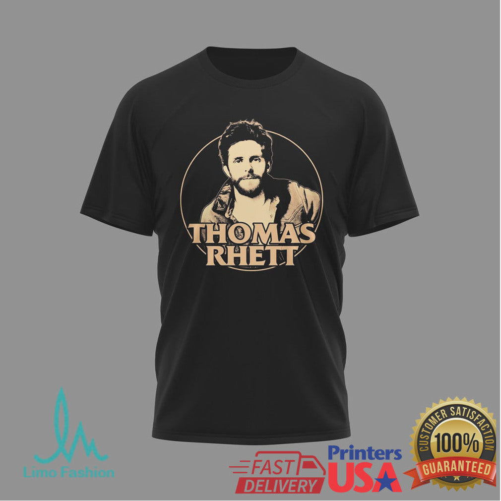 Thomas Rhett Soundtrack to Life Tour Black Portrait T Shirt - Limotees LLC
