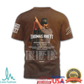 Thomas Rhett Soundtrack to Life Tour Dates Brown Graphic T Shirt - Limotees LLC