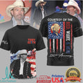 Toby Keith Courtesy of the Red White & Blue 250th Anniversary Tribute T Shirt - Limotees LLC