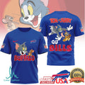 Tom and Jerry Buffalo Bills “Go Bills” NFL Football Shirt - Limotees LLC